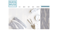 Desktop Screenshot of mayamusetextiles.com.au